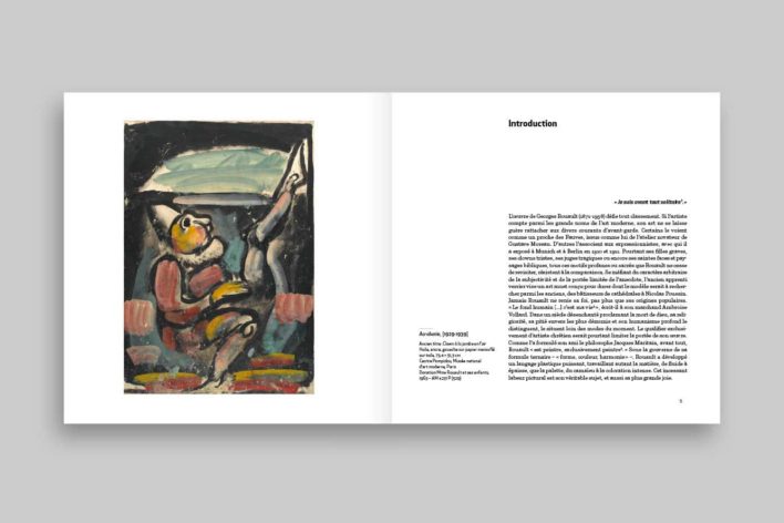 Rouault, monographie du centre Pompidou, page intérieure