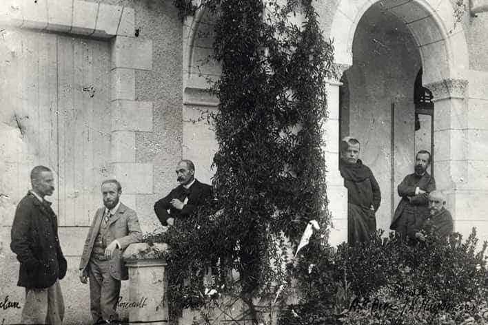 Rouault at the Benedictine abbey of Ligugé, 1901