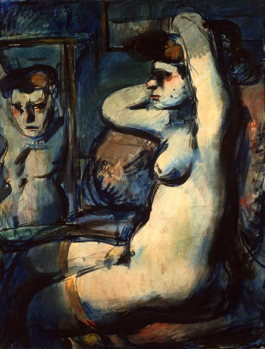 Fille au miroir, 1906