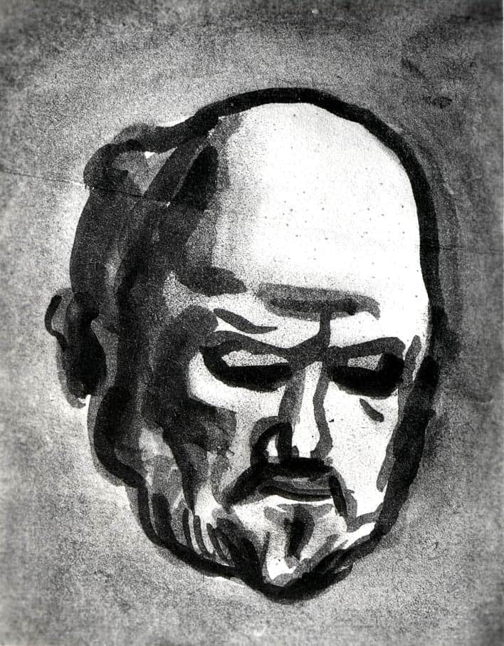 Study for the portrait of Amboise Vollard