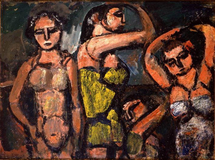 Quatre baigneuses, 1920-1929