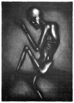 Squelette dansant (à la manière noire), 1934