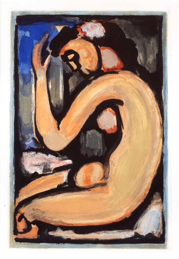 Les Fleurs du mal : Nu de profil, 1936-1938