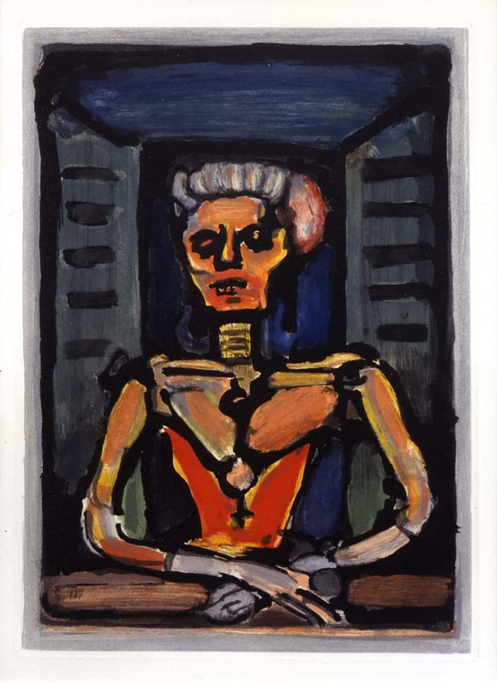 Les Fleurs du mal : Fière autant qu'un vivant, de sa noble stature…, 1937