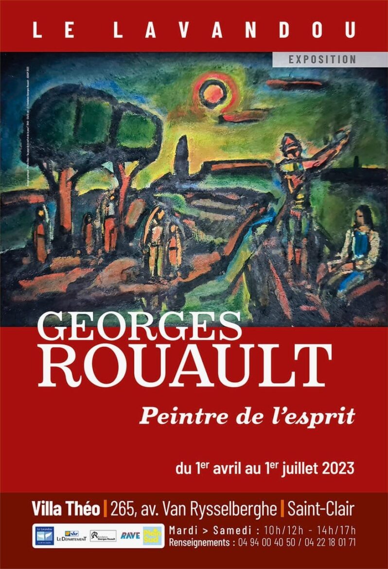 Affiche Rouault Peintre de l'esprit