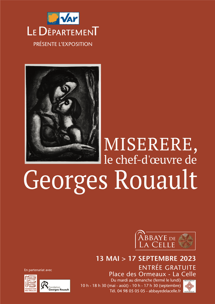 Exposition Miserere de Georges Rouault à l'abbaye de la Celle
